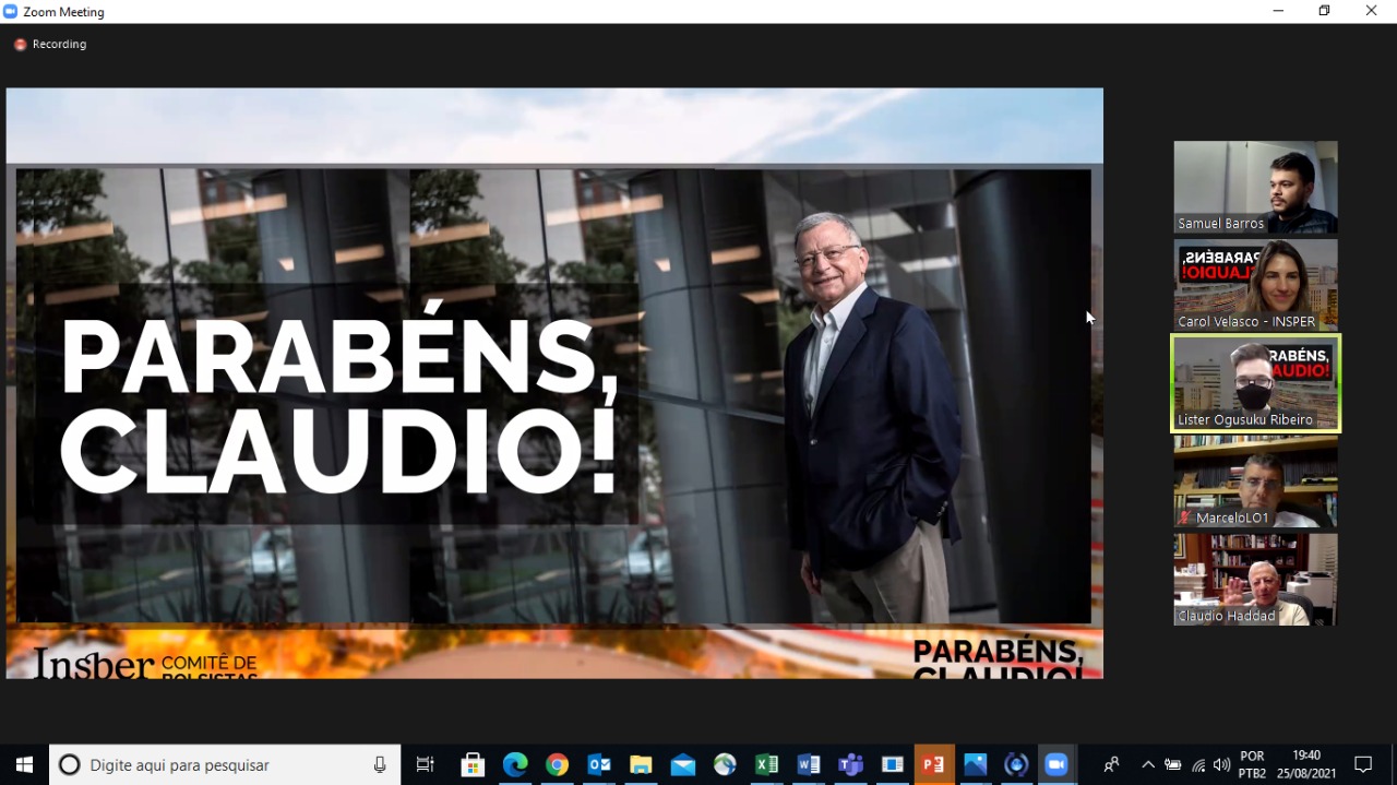 Homenagem Claudio Haddad Insper